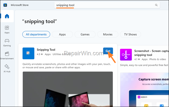 FIX Windows 11 Snipping Tool does not cover full screen.