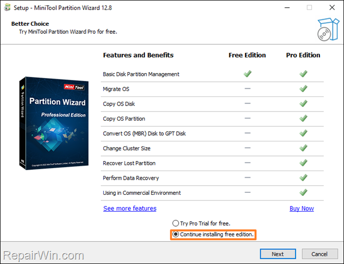 MiniTool Partition Wizard