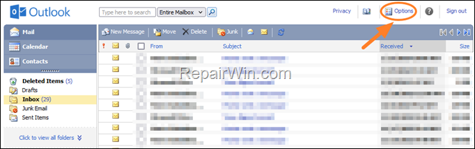 How to Always open Outlook OWA in Light Version