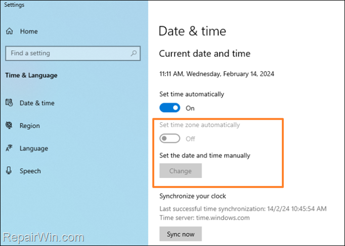 FIX: Set Time Zone Automatically is Greyed Out on Windows 10/11