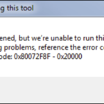 FIX: 0X80072F8F – 0X20000 in Media Creation Tool on Windows 7.