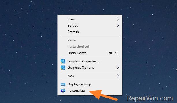 Personalize