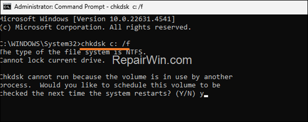 fix recycle bin is corrupted