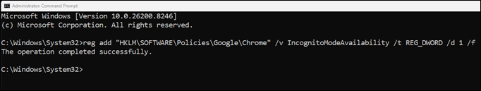 How to Disable Chrome Incognito Mode in Windows.