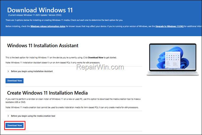 How to Upgrade to or Install Windows 11 25H2 on Unsupported Hardware.